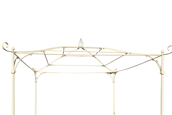Biscottini Gazebo in ferro L350XPR350XH330 CM Molto solido stabile Offerta Speciale