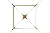 Biscottini Gazebo in ferro L350XPR350XH330 CM Molto solido stabile Offerta Speciale