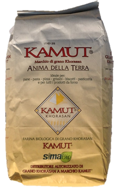 5 kg Farina di  KAMUT® grano khorasan tipo 0  -MOLINO ZAPPALA'- PRODOTTO BIOLOGICO