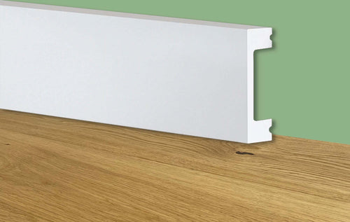 120ml-bancale-di-Battiscopa-SQUADRATO-BIANCO-Passacavo-50x20x2000mm-in-POLIMERI