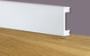 120ml-bancale-di-Battiscopa-SQUADRATO-BIANCO-Passacavo-50x20x2000mm-in-POLIMERI