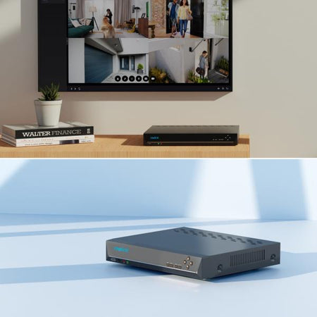 Videoregistratore NVR 36CH 16 MP 48 TB con HDMI e VGA, NVS36