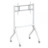 Supporto Mobile da Pavimento Multifunzione per TV LCD/LED/Plasma 65-100'' Bianco