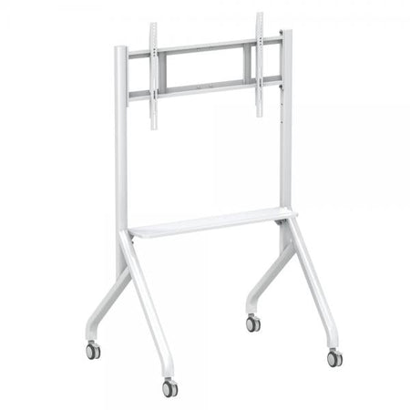 Supporto Mobile da Pavimento Multifunzione per TV LCD/LED/Plasma 65-100'' Bianco