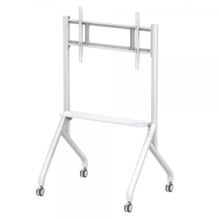 Supporto Mobile da Pavimento Multifunzione per TV LCD/LED/Plasma 65-100'' Bianco