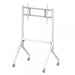 Supporto Mobile da Pavimento Multifunzione per TV LCD/LED/Plasma 65-100'' Bianco