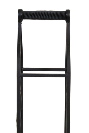 Biscottini Biscottini Portabottiglie Cantinetta 3 Bottiglie Ferro Battuto Nero Anticato