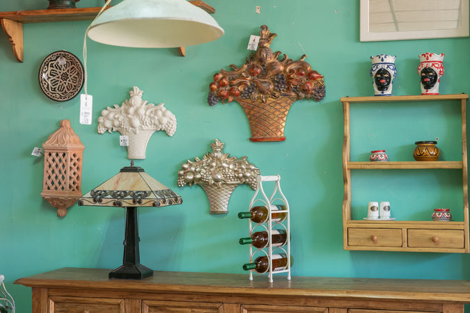 Biscottini Cantinetta Porta Bottiglie Biscottini Ferro Battuto Bianca Anticata 3 Posti