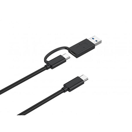 BOX ESTERNO SSD M.2 NVME USB 3.2 BK 10GB/S CASE ALLUMINIO