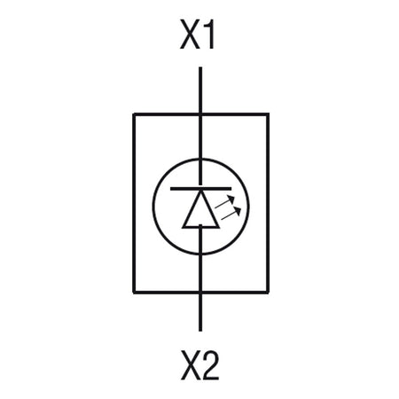 Indicatore luminoso verde Lovato
