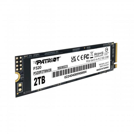 PATRIOT SSD P320 2TB M.2280 PCI-E R/W 3000/2200MB/S