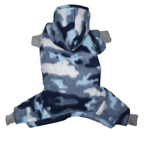 Tutina per cani in pile con zampe lunghe