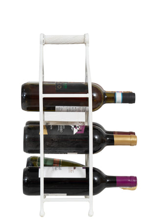 Biscottini Biscottini Cantinetta Porta Bottiglie Ferro Battuto Anticata 6 Posti 24x14x46