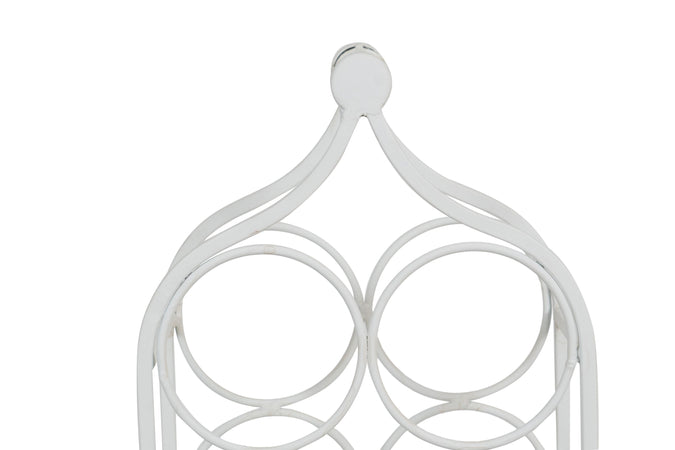 Biscottini Biscottini Cantinetta Porta Bottiglie Ferro Battuto Anticata 6 Posti 24x14x46