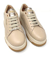 Janet & Janet sneakers donna in pelle beige J-422