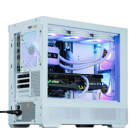 Zalman P30 Air White Mini Tower Bianco (Zalman P30 AIR White, ARGB Fan x3)