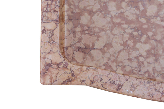 Biscottini Acquaio Lavello Marmo Bianco Biscottini 90x65x19.5 Vasca Realizzata Mano Unica