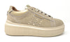 Janet & Janet sneakers donna in camoscio frost gold J-401