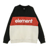 ELEMENT Felpa Girocollo Uomo Primo Division Crew Flint Black da uomo