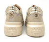 Janet & Janet sneakers donna in camoscio frost gold J-401