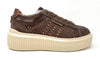 Janet & Janet sneakers donna in camoscio brown J-401