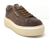 Janet & Janet sneakers donna in camoscio brown J-401