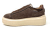 Janet & Janet sneakers donna in camoscio brown J-401