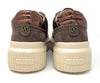 Janet & Janet sneakers donna in camoscio brown J-401