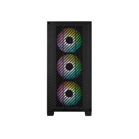 Case Elite 301 Mini Tower ITX / micro ATX 1 Porta USB 3.2 Colore Nero (Finestrato)