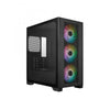 Case Elite 301 Mini Tower ITX / micro ATX 1 Porta USB 3.2 Colore Nero (Finestrato)