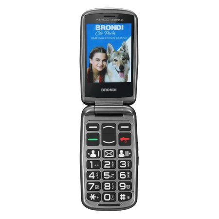 TEL. CELL. BRONDI AMICO SICURO PLUS BK