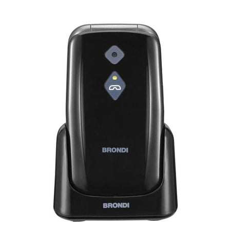 TELEFONO CELLULARE BRONDI AMICO SICURO PLUS BK