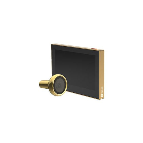 EZVIZ HP2 (OTTONE) - SPIONCINO SMART 2 MP - WIRELESS - DISPLAY A COLORI 4.3 - VIDEO LIVE