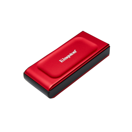 Kingston Technology 1TB SSD esterno XS1000 USB 3.2 Gen 2, Rosso (Kingston XS1000 Red [SXS1000R/1000G] 1TB Portable External SSD, Read 1050MB/s, Write 1000MB/s, USB 3.2 Gen 2, 5 Year Warranty)