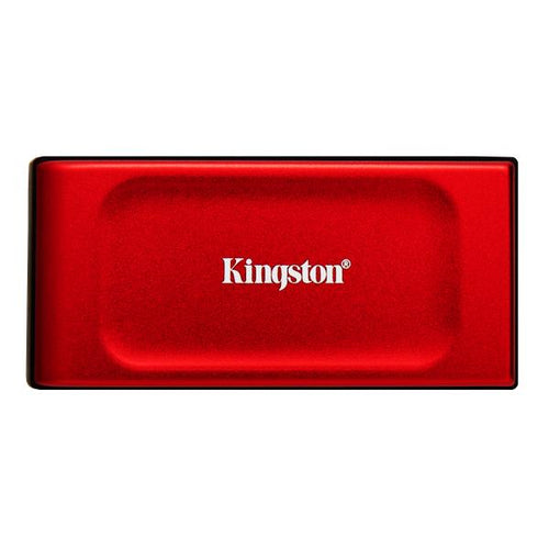 Kingston Technology 1TB SSD esterno XS1000 USB 3.2 Gen 2, Rosso (Kingston XS1000 Red [SXS1000R/1000G] 1TB Portable External SSD, Read 1050MB/s, Write 1000MB/s, USB 3.2 Gen 2, 5 Year Warranty)