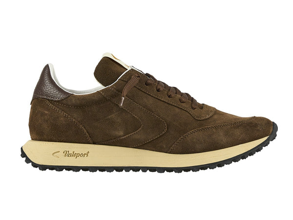 Valsport sneakers uomo Start City in suede marrone VSR2751