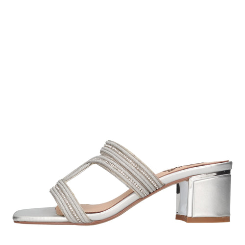 Exe Sandali Argento da donna
