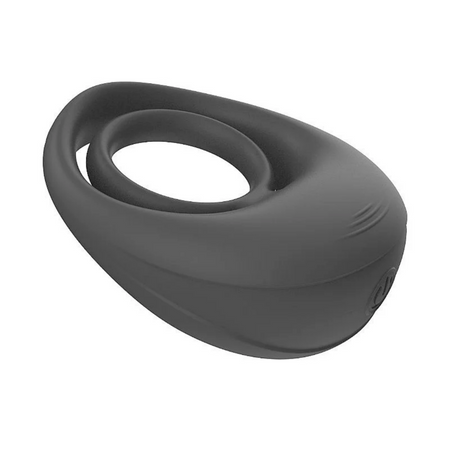 Anello Fallico Vibrante per Pene Stimolatore Clitoride Ritardante in Silicone USB