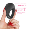 Anello Fallico Vibrante per Pene Stimolatore Clitoride Ritardante in Silicone USB