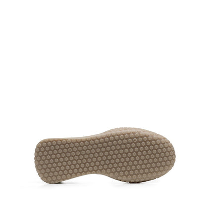 Kehnoo sneakers donna in camoscio e nylon white-tortora KW9768