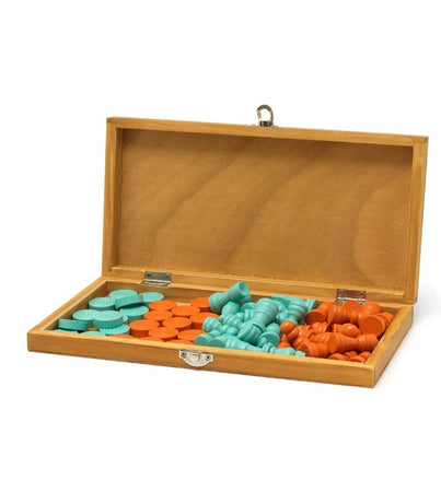 Legami, Gioco 2 in 1 Scacchi e Dama, Per 2 giocatori