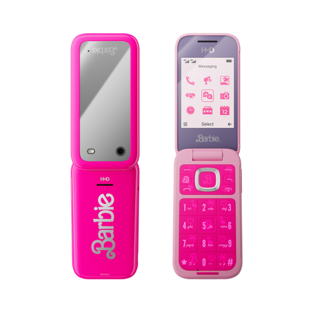HMD Barbie Phone 7,11 cm [2.8] 125 g Rosa Telefono cellulare basico (HMD Barbie Phone TA-1681 DS GB IE Pink)