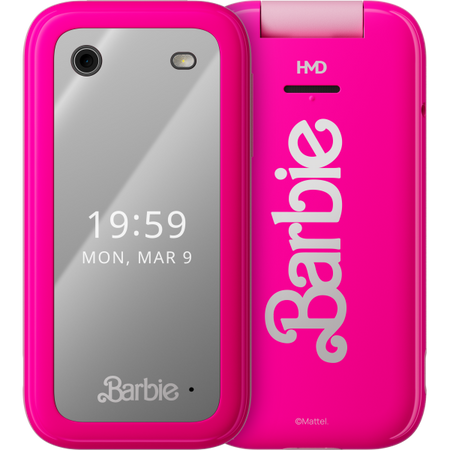 HMD Barbie Phone 7,11 cm [2.8] 125 g Rosa Telefono cellulare basico (HMD Barbie Phone TA-1681 DS GB IE Pink)