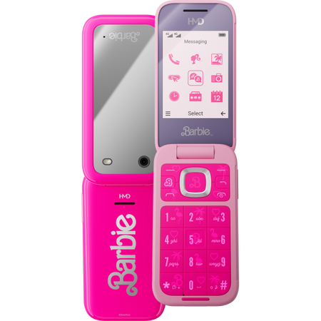 HMD Barbie Phone 7,11 cm [2.8] 125 g Rosa Telefono cellulare basico (HMD Barbie Phone TA-1681 DS GB IE Pink)