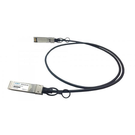 ATGBICS 00YD297-C cavo InfiniBand e in fibra ottica 5 m SFP28 Twinax Nero (Lenovo compatible Direct Attach Copper Cable 25GBase-CU SFP28 [Passive Twinax, 5m])