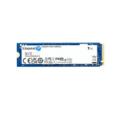 Kingston NV3 - SSD - 1 TB - interno - M.2 2280 - PCIe 4.0 x4 (NVMe)