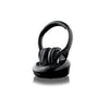 Auricolare Con Cavo e Senza Cavo A Padiglione TV Base Nero
