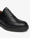 Nero Giardini stringate uomo in pelle nero I500820U100