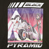 BLACK PYRAMID Felpa Leggera Cappuccio Uomo Space Rider Black da uomo