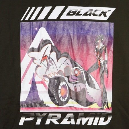 BLACK PYRAMID Felpa Leggera Cappuccio Uomo Space Rider Black da uomo